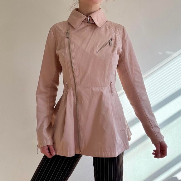 BCBGeneration Ballet Pink Spring Jacket - Small - Picture 4 of 6